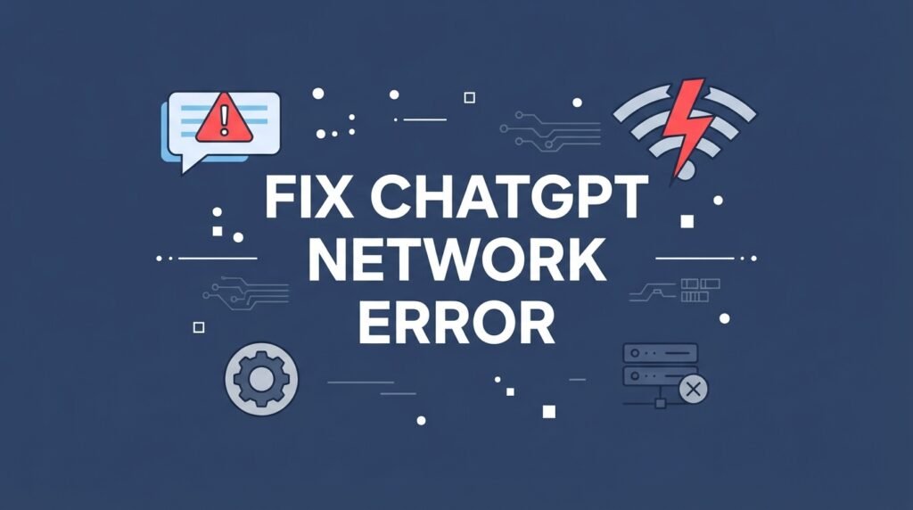 Fix ChatGPT "Network Error