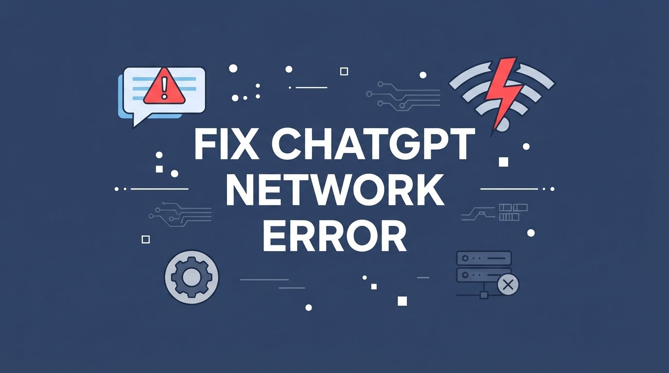 Fix ChatGPT "Network Error