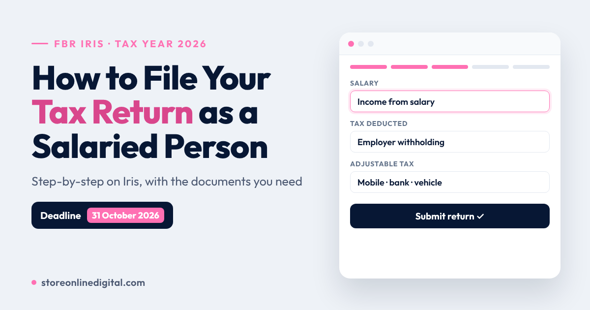 File Tax Return in Pakistan